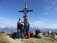 Gipfelerlebnis mit Kindern in Tirol