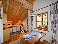 Küchen des Apartments am Kinderbauernhof Tunelhof in Weerberg, Tirol